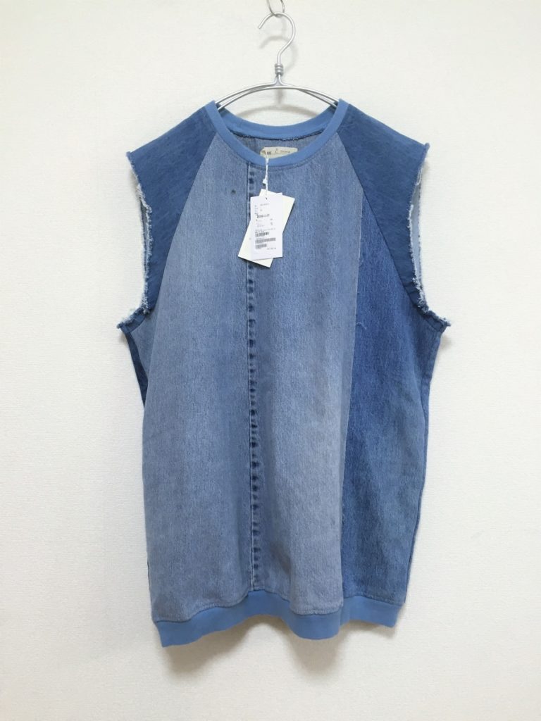 Circa Make Cutback Denim No Sleeve One Piece リメイクデニム ワンピース ブランド古着の買取 委託販売 Kld Used Clothing